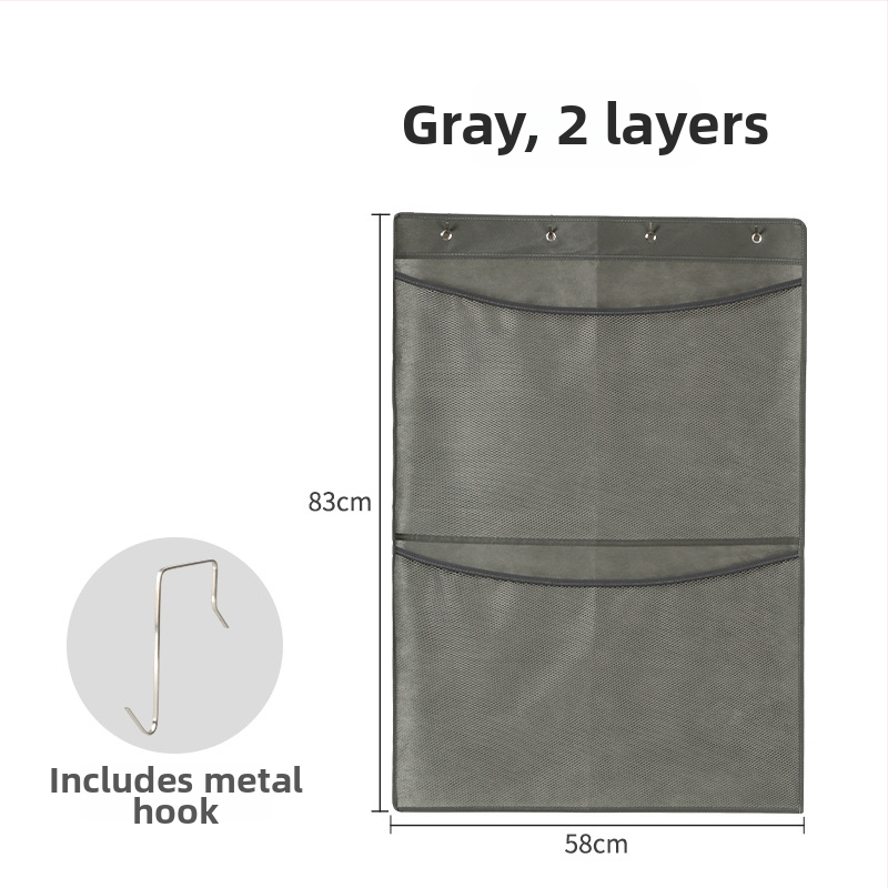 Taška na skladovanie hračiek na stenu — viacvrstvová, skladací sieťový displej stojan, z netkanej textílie