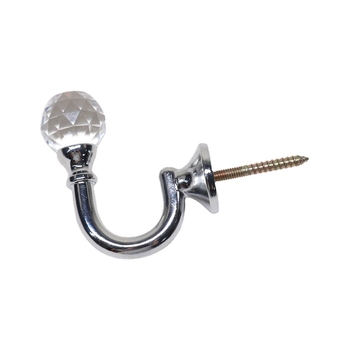 Falas függönykampó – alumíniumötvözet, modell Modern Wind, U-kampó / falra szerelhető, Home Taisheng, stílus Modern egyszerűség