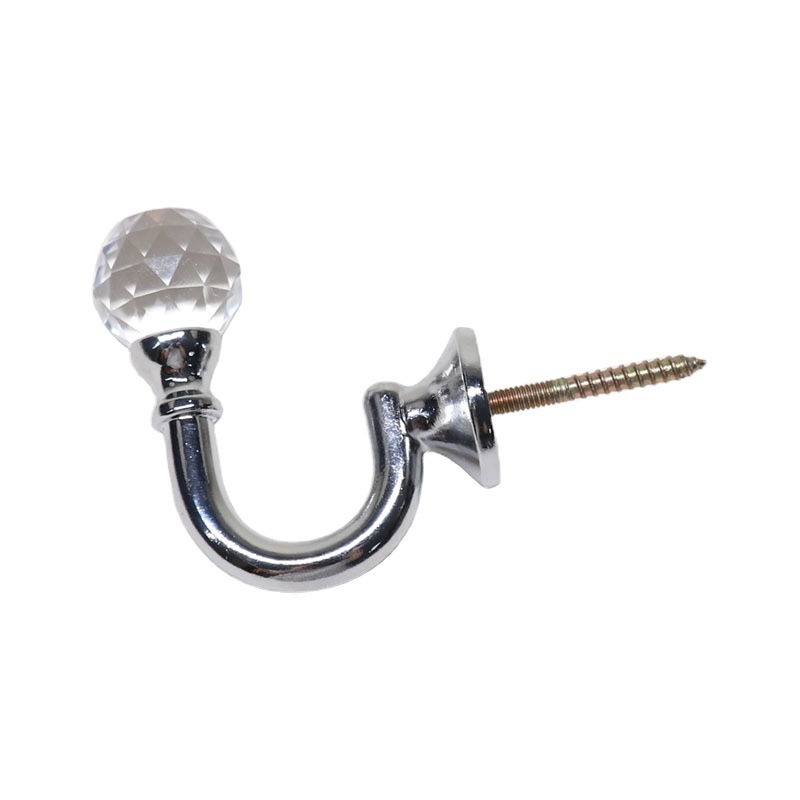 Falas függönykampó – alumíniumötvözet, modell Modern Wind, U-kampó / falra szerelhető, Home Taisheng, stílus Modern egyszerűség