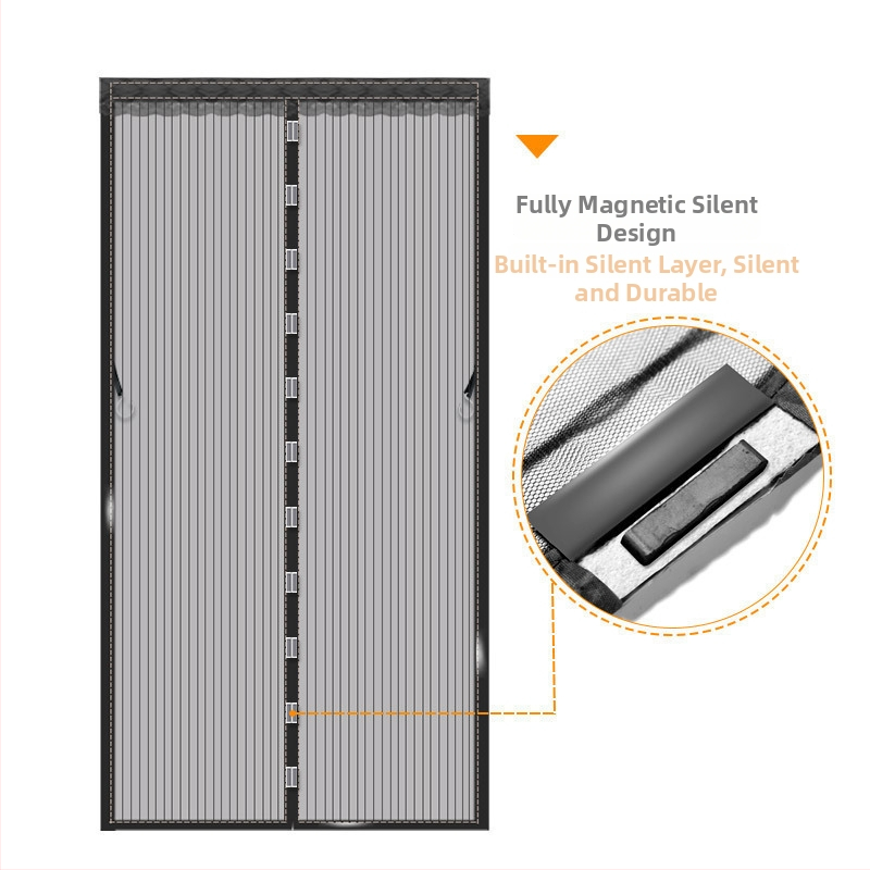 Sieťová dverová záves, moderný minimalistický štýl, do obývačky, spálne a reštaurácie