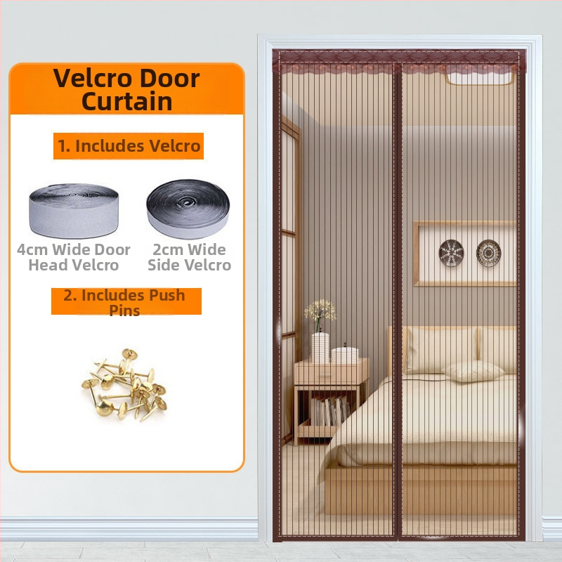 Sieťová dverová záves, moderný minimalistický štýl, do obývačky, spálne a reštaurácie