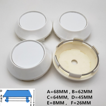 Capac central pentru butucul roții, ABS, personalizabil, compatibil cu hub universal