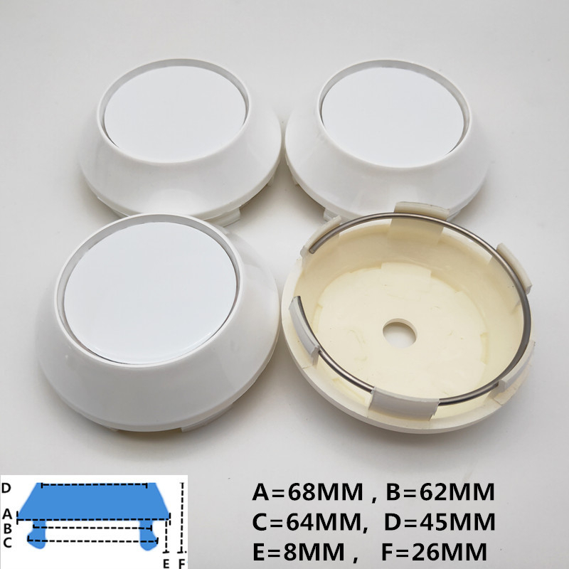 Capac central pentru butucul roții, ABS, personalizabil, compatibil cu hub universal