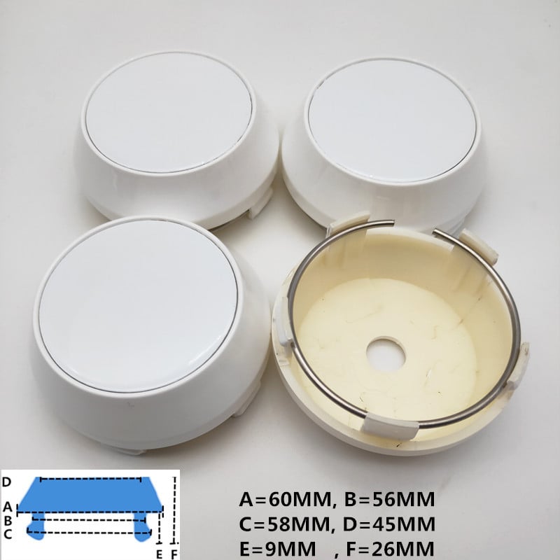 Capac central pentru butucul roții, ABS, personalizabil, compatibil cu hub universal