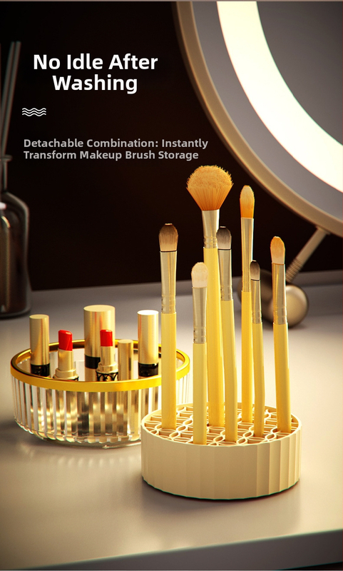 Silikónová krabička na čistenie štetcov na make-up a súprava na čistenie Beauty Egg so skladovacím boxom a stojanom na sušenie