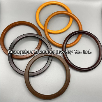 Ξύλινο κυκλικό δαχτυλίδι για DIY βραχιόλι και λαβή τσάντας – αξεσουάρ από ξύλο (Υλικό: Ξύλο; Μάρκα: Junfeng; Στυλ: Εθνικό στυλ; Μοτίβο: Μονόχρωμο; Λειτουργία: Μείωση φόρτου)