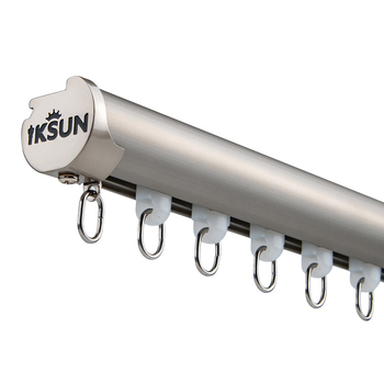 WR491 Donji klizni sustav za zavjese – aluminijska legura, tračnica i šipka za zavjese, Yi Kaixuan IKSUN, moderan minimalistički stil