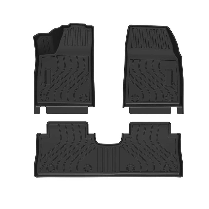 Cenfun TPE автомобилни стелки за под и възглавничка за облегалка – водоустойчиви и износоустойчиви, карбонови влакна в галактичен стил, екологичен материал, персонализируеми за Leapmotor Lafa5 петместни автомобили