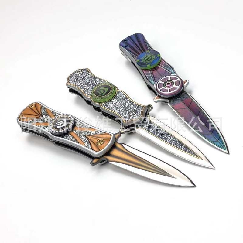 Sklopivi nož za outdoor i EDC – visoko-kvalitetan nehrđajući čelik, duljina oštrice 6,7 cm, višefunkcionalni, kompaktan dizajn