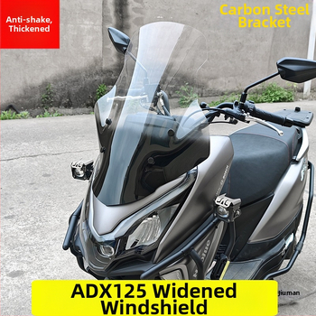 Adx125 Predné Sklo — Motocyklové predné sklo, proti vibráciám, dažďová ochrana