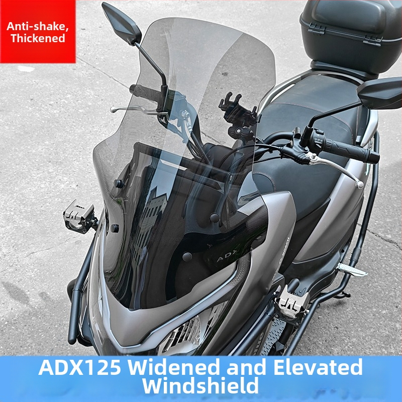 Adx125 Predné Sklo — Motocyklové predné sklo, proti vibráciám, dažďová ochrana