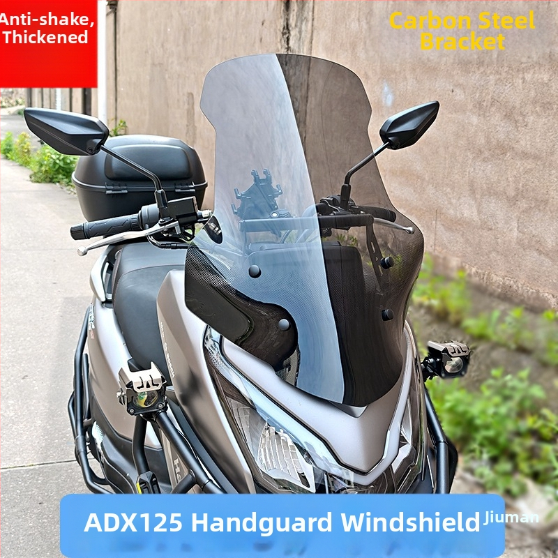 Adx125 Predné Sklo — Motocyklové predné sklo, proti vibráciám, dažďová ochrana