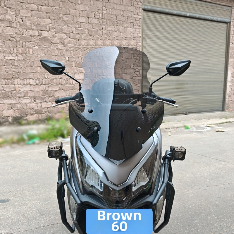Adx125 Predné Sklo — Motocyklové predné sklo, proti vibráciám, dažďová ochrana