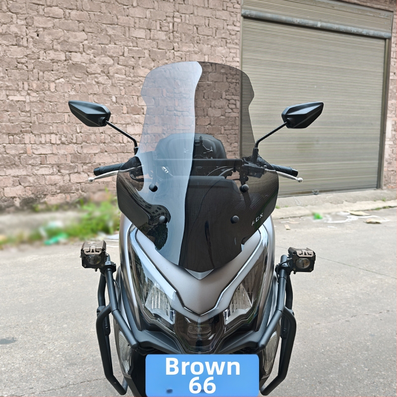 Adx125 Predné Sklo — Motocyklové predné sklo, proti vibráciám, dažďová ochrana