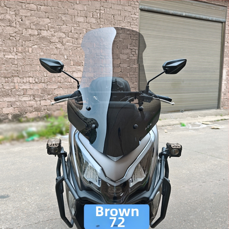 Adx125 Predné Sklo — Motocyklové predné sklo, proti vibráciám, dažďová ochrana