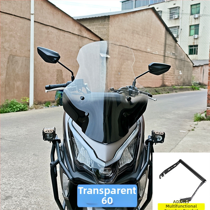 Adx125 Predné Sklo — Motocyklové predné sklo, proti vibráciám, dažďová ochrana