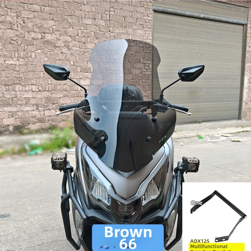 Adx125 Predné Sklo — Motocyklové predné sklo, proti vibráciám, dažďová ochrana