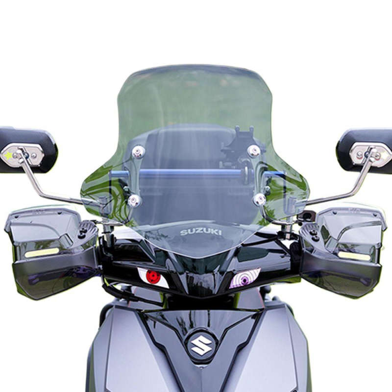 Prednja ploča za podizanje prednjeg vjetrobrana za Afr Suzuki Uy električni skuter – deblje prednje staklo, dodatak za modifikaciju