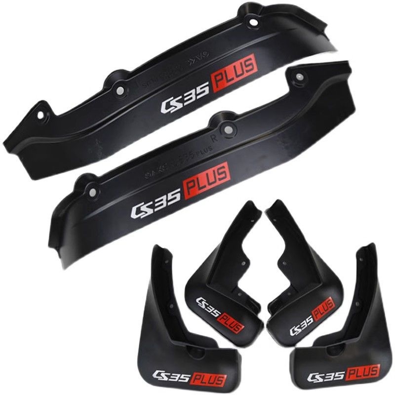 Set blatobrana za Changan CS35Plus — plastika, prednje i stražnje zaštitne blatobrane; kompatibilan s CS35 automatskim mjenjačem