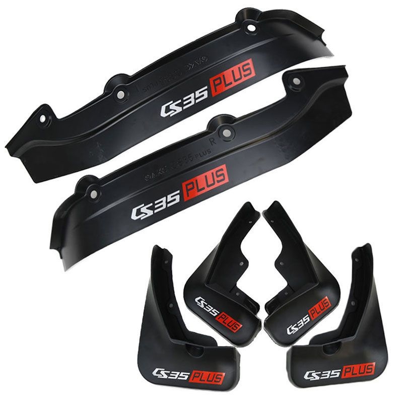 Set blatobrana za Changan CS35Plus — plastika, prednje i stražnje zaštitne blatobrane; kompatibilan s CS35 automatskim mjenjačem