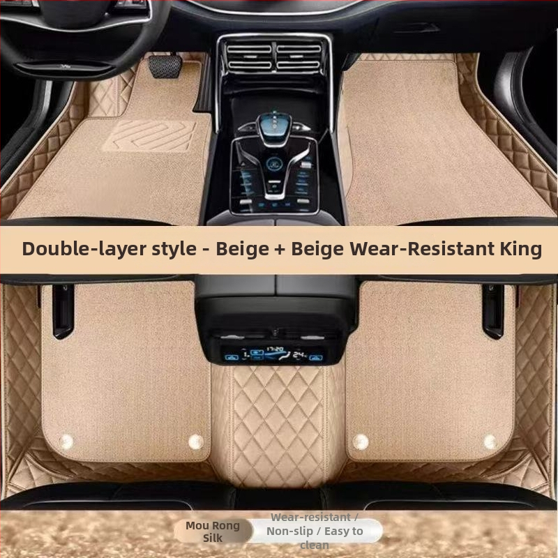 Kožené podlahové rohože do auta - Xianglu, určené pre konkrétny model, odolná koža