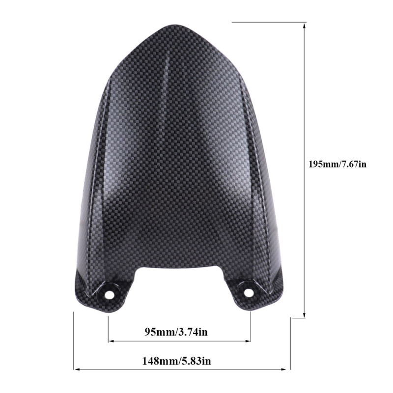 Οπίσθιο προστατευτικό φτερό λάσπης Tl333 για μοτοσικλέτα εκτός δρόμου; Υλικό: PP; Φινίρισμα: Μεταφορά νερού; Μοντέλο: Tl333