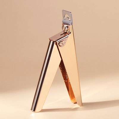 Комплект за маникюр от неръждаема стомана: прави ножици, U-образни ножици с плосък връх, клещи за нокти и ножици за подрязване