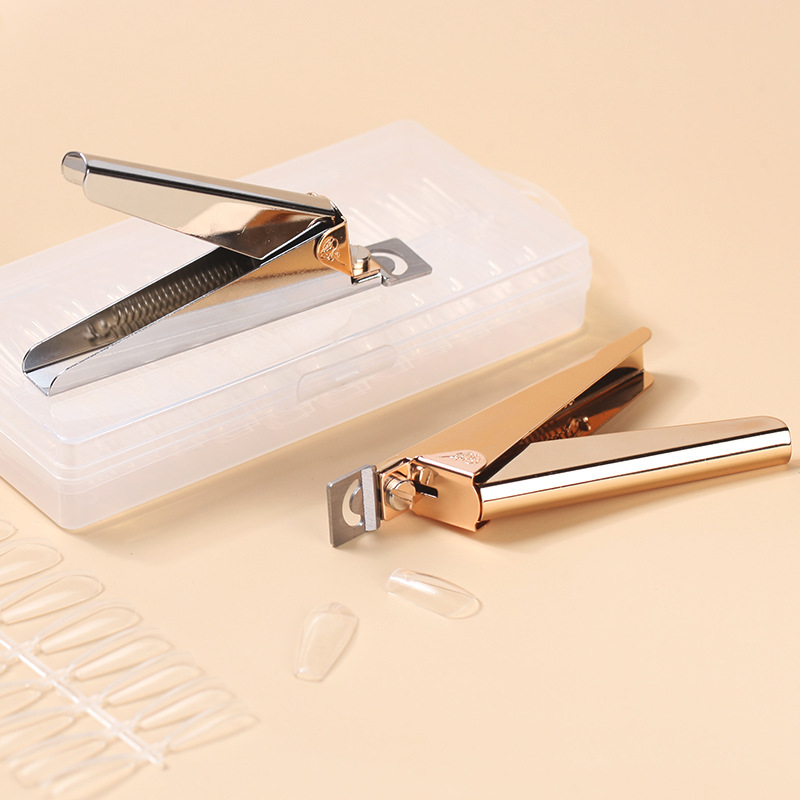 Комплект за маникюр от неръждаема стомана: прави ножици, U-образни ножици с плосък връх, клещи за нокти и ножици за подрязване