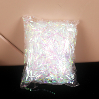 Plastično raffia dekorativno punjenje za poklon kutije, OPP pakiranje, licencirana privatna etiketa, pogodno za vjenčanja