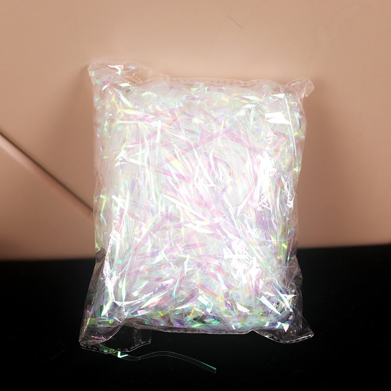 Plastično raffia dekorativno punjenje za poklon kutije, OPP pakiranje, licencirana privatna etiketa, pogodno za vjenčanja