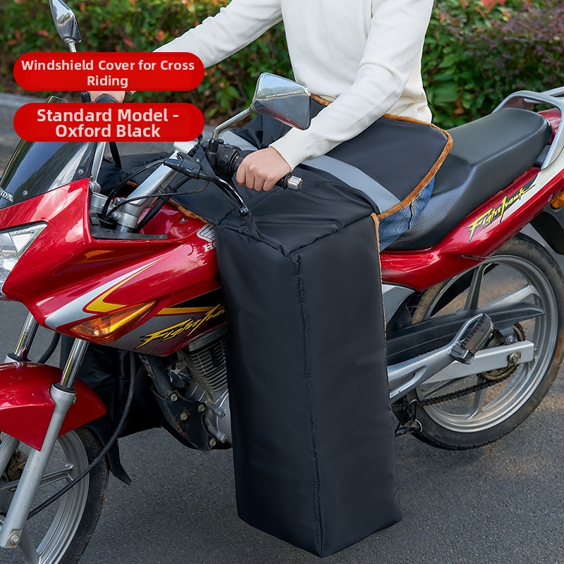 Motor kerékpár és elektromos járművek szélvédő quilt takaró - Oxford anyag, Misty rain márka, kézi szétszerelés, csomagolás Opp bag