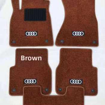 Covorașe de podea pentru Audi A6/A8/A6L, covor gros din velur imitativ, fără logo, fără personalizare