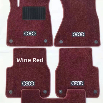 Covorașe de podea pentru Audi A6/A8/A6L, covor gros din velur imitativ, fără logo, fără personalizare