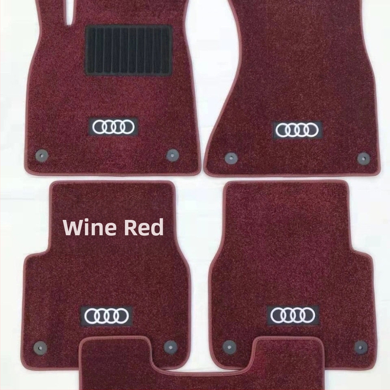 Covorașe de podea pentru Audi A6/A8/A6L, covor gros din velur imitativ, fără logo, fără personalizare