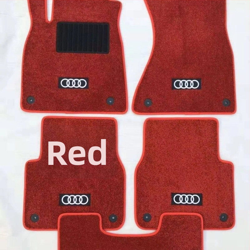 Covorașe de podea pentru Audi A6/A8/A6L, covor gros din velur imitativ, fără logo, fără personalizare