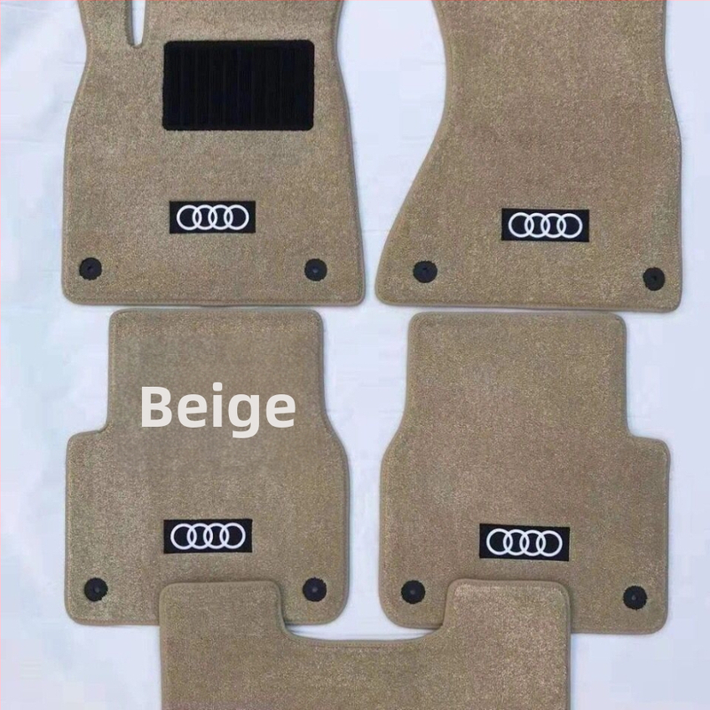 Covorașe de podea pentru Audi A6/A8/A6L, covor gros din velur imitativ, fără logo, fără personalizare