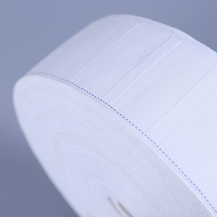 Κορδέλα κουρτινών με γάντζο τεσσάρων ακίδων, ιμάντας από βαμβάκι-πολυεστέρα, μοντέρνο μινιμαλιστικό στυλ, μη εξατομικεύσιμο