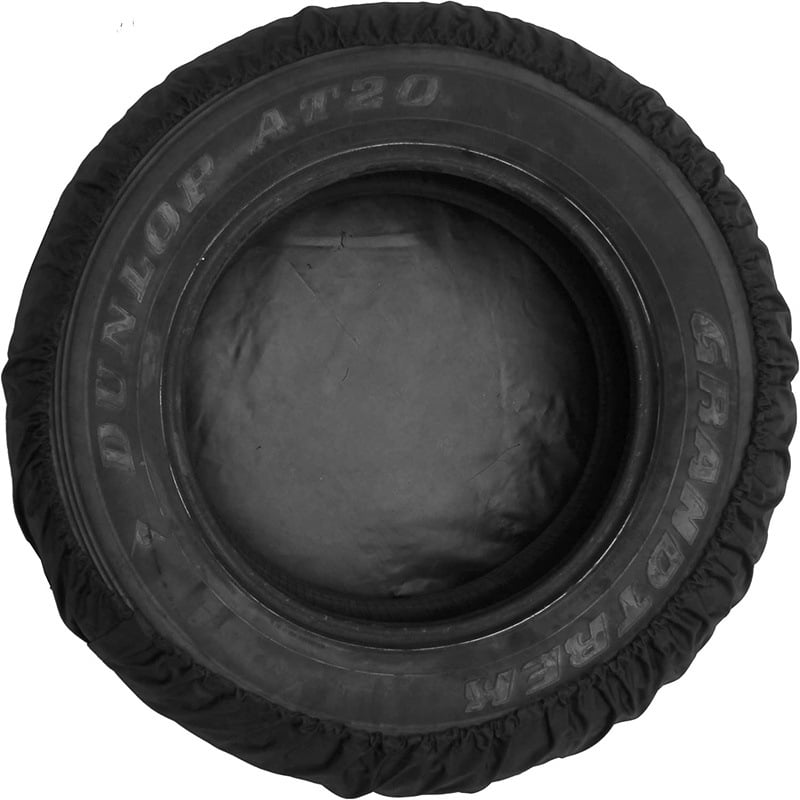 Калъф за резервна гума — 100% полиестер, водоустойчив, с връзка за затваряне, за външна употреба