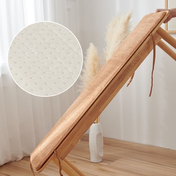 Perne lungi pentru bancă, din fleece, pentru dining room, stil simplu modern, umplutură: alt material