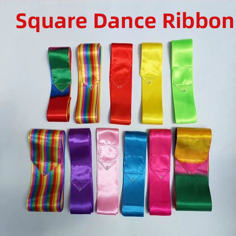 Gimnastická stuha s teleskopickou tyčou z nehrdzavejúcej ocele, saténová stuha, železný zdvíhací krúžok, pre vonkajšie použitie, model 01, pôvod Zhejiang