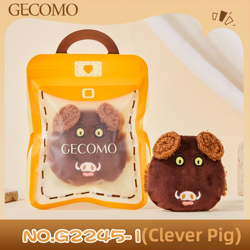 Púdrový tampón – dlhé vlákno, nepravidelný tvar, G2245, GECOMO, pôvod Guangdong, na fixáciu mejkapu