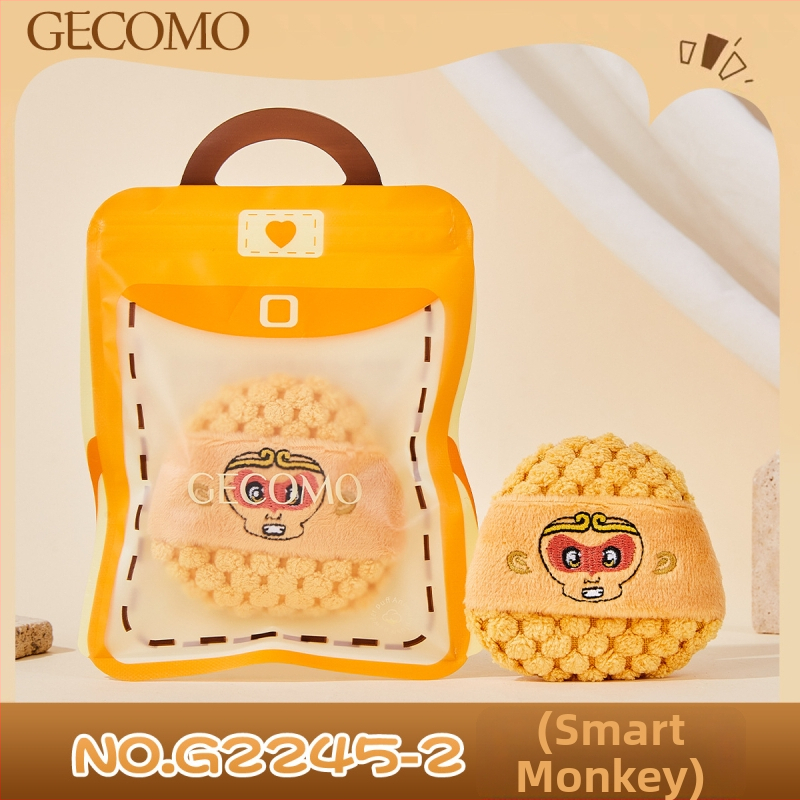 Púdrový tampón – dlhé vlákno, nepravidelný tvar, G2245, GECOMO, pôvod Guangdong, na fixáciu mejkapu