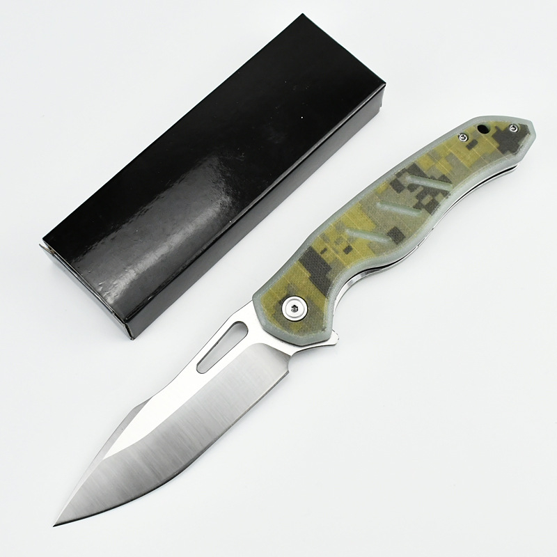 Sklopivi nož s brzim otvaranjem, G10 drška, za vanjsku samoodbranu