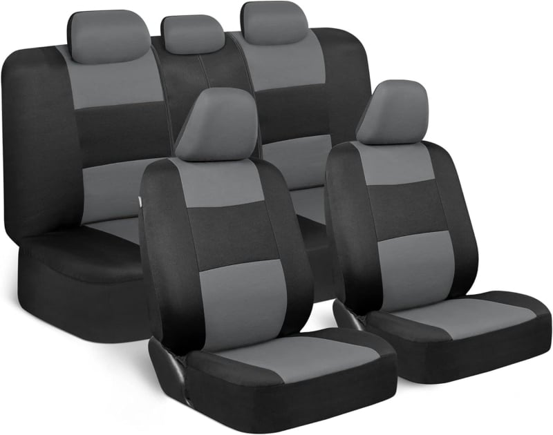 Set navlaka za auto sjedala - Univerzalno, Dasheng pamukasta tkanina, 0,6 kg
