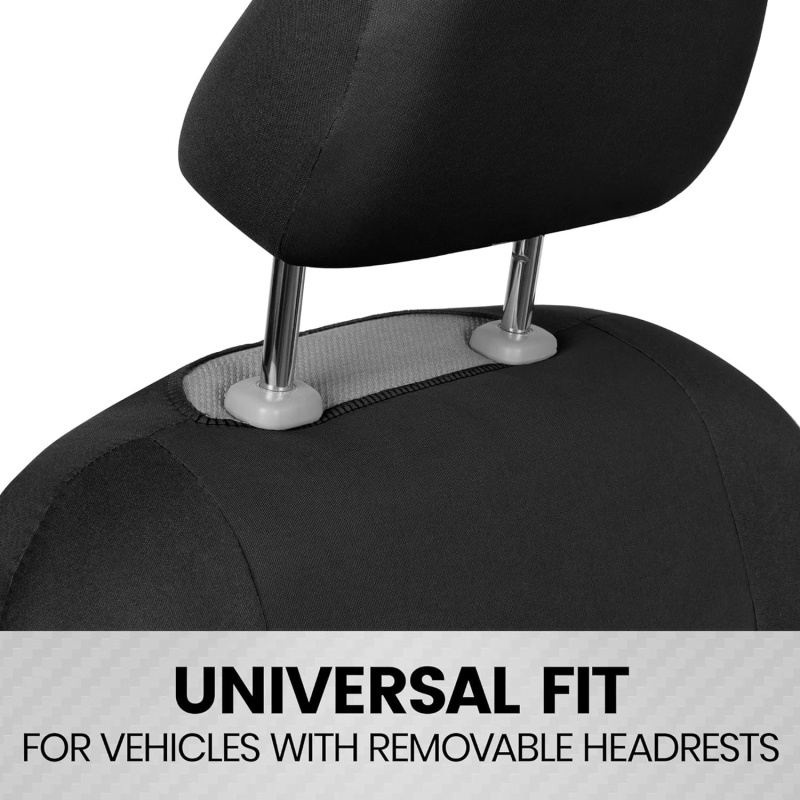 Set navlaka za auto sjedala - Univerzalno, Dasheng pamukasta tkanina, 0,6 kg