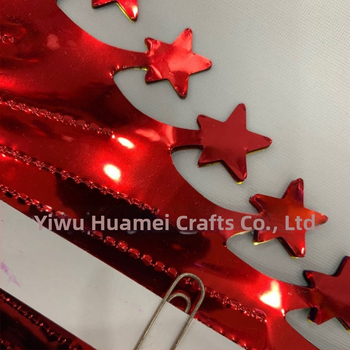 Κρεμαστό Αστέρι με Κορδέλα για Διακόσμηση πάρτι και Συναυλιών, Πλαστικό