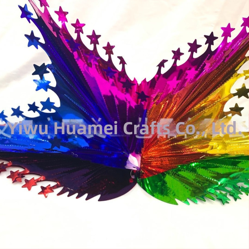 Κρεμαστό Αστέρι με Κορδέλα για Διακόσμηση πάρτι και Συναυλιών, Πλαστικό