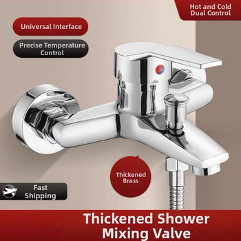 Vaňová batéria z meďi, trojité prevedenie, keramický ventil s jadrom, skrytá montáž, model PLS-T-6
