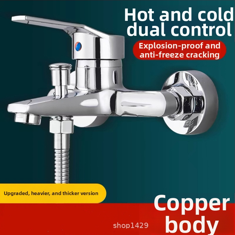 Vaňová batéria z meďi, trojité prevedenie, keramický ventil s jadrom, skrytá montáž, model PLS-T-6