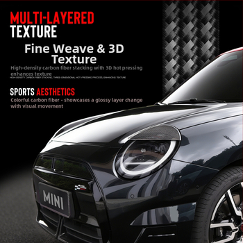 Karbonová krytka svetla pre BMW Mini Cooper – dvojité viečko úprava, číslo produktu ltao894338939565